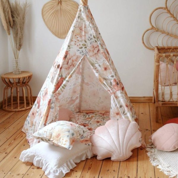 tipi enfant flower power