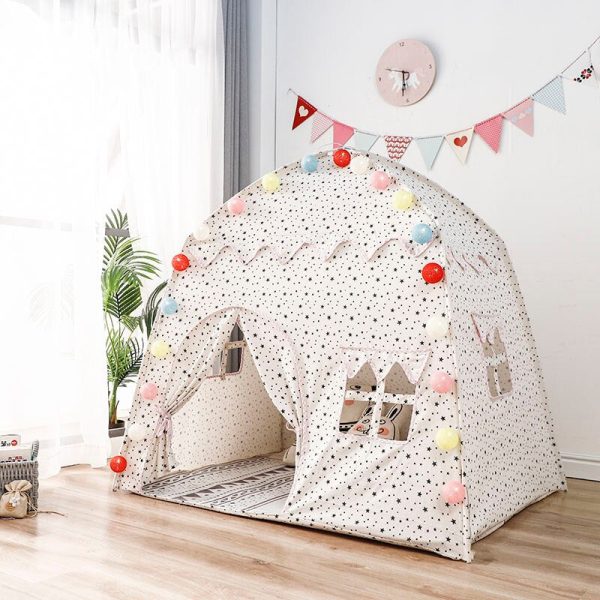 tente cabane pour enfant