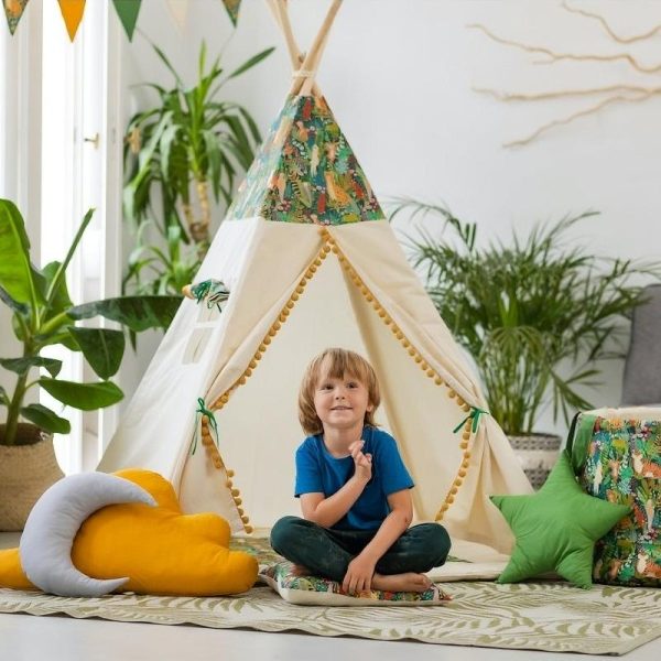 tipi enfant motif nature