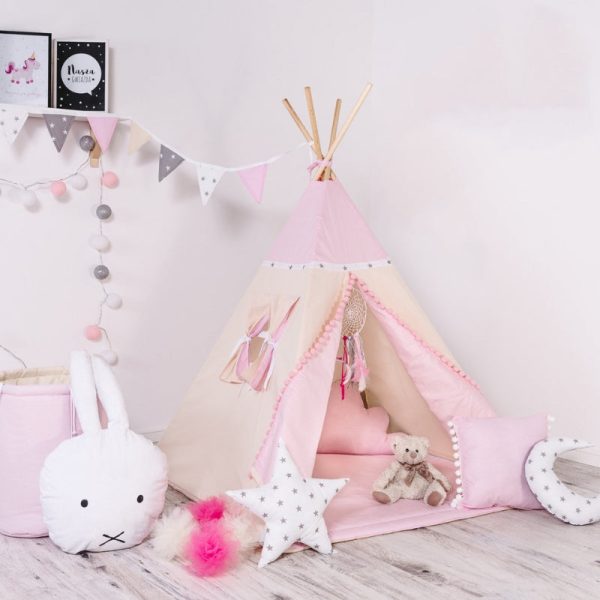 tipi fille rose