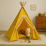 tipi jaune pour enfants