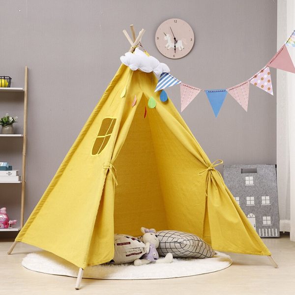 Tipi Enfant Jaune Moutarde