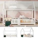 Lit tipi blanc enfant