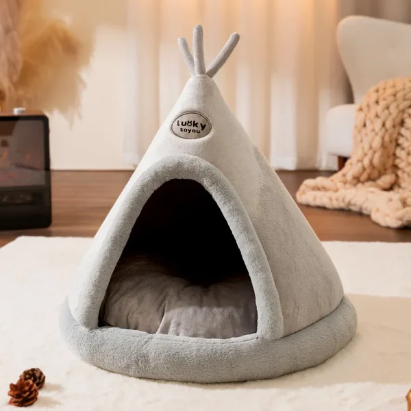 Tipi chat gris design