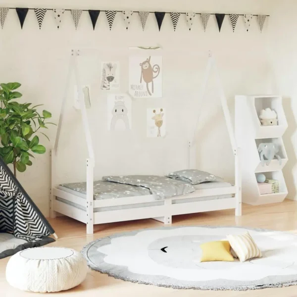 Lit tipi blanc
