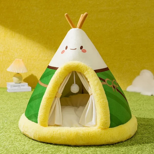 Tipi Enfant vert pour chat
